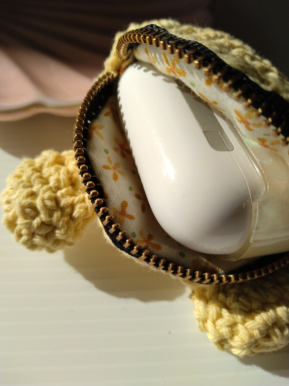 くまちゃん　バックチャームポーチ 4枚目の画像