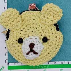 くまちゃん　バックチャームポーチ 6枚目の画像