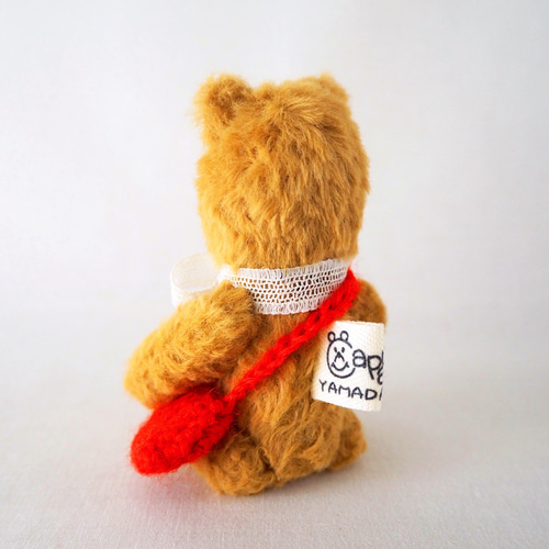 レトロカラーのピーナッツベア／テディベア ぬいぐるみ Capra PACCO