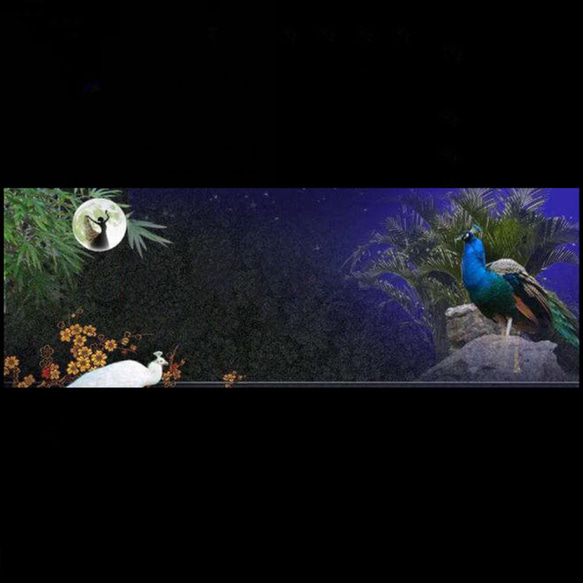 豪華なクジャク 羽付き 刺繍 ラインストーン ブルーグリーン デコ スマホケース エレガント ゴージャス 孔雀 キラキラ 9枚目の画像