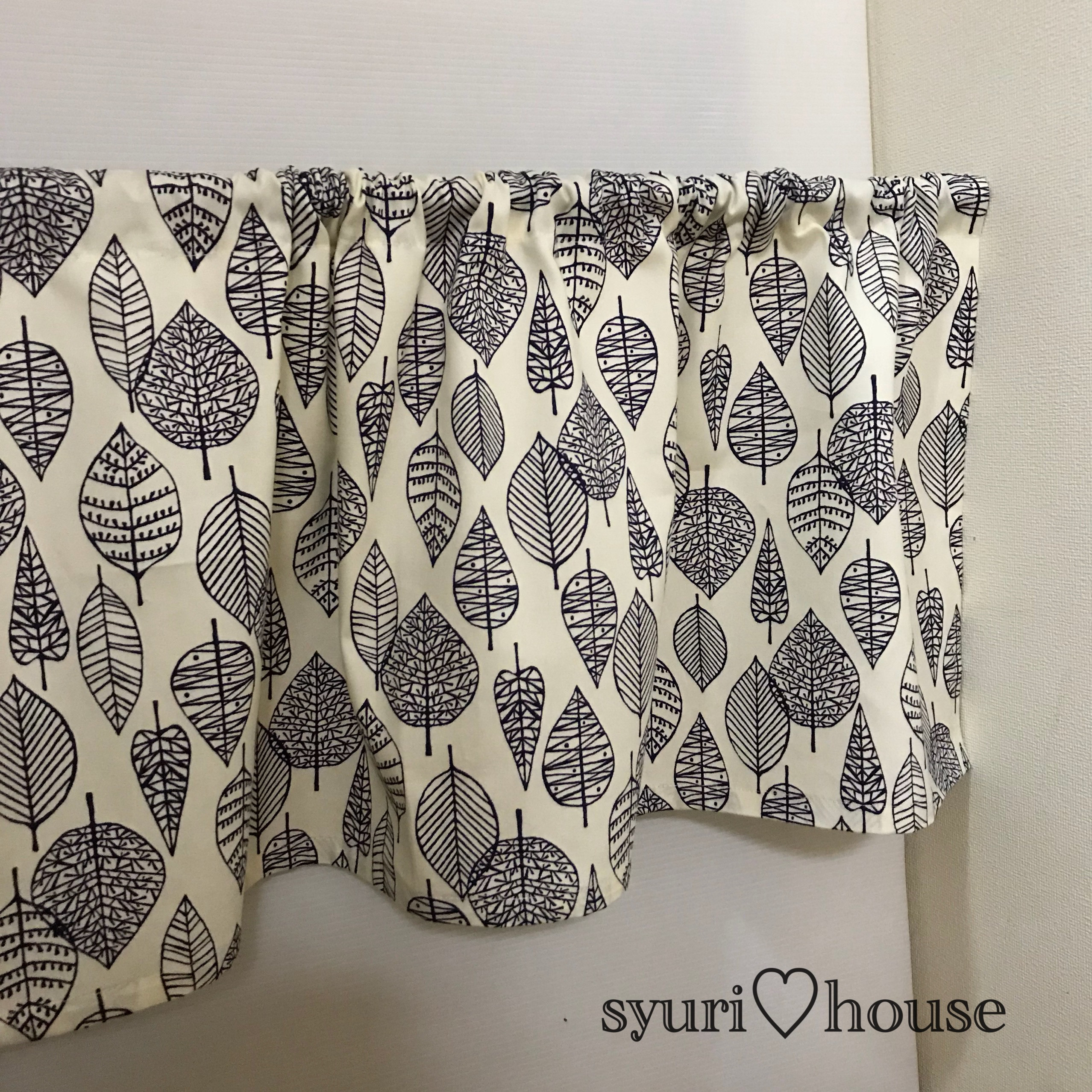 ダリア オーダー受付ページ 大柄 カフェカーテン