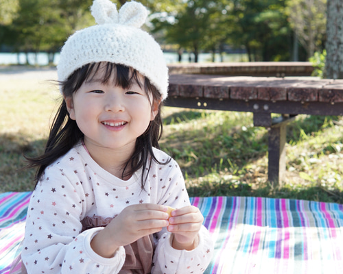＊ほっこりふわふわ立ち耳うさちゃん＊チビチビベア付き 000000432086_aSQ3pRo.jpg