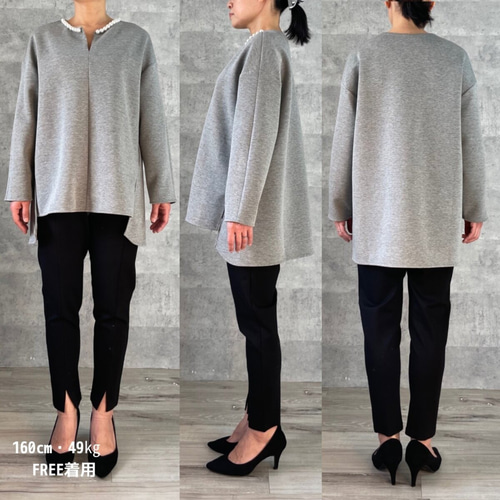 keep my closet パール付きトップス