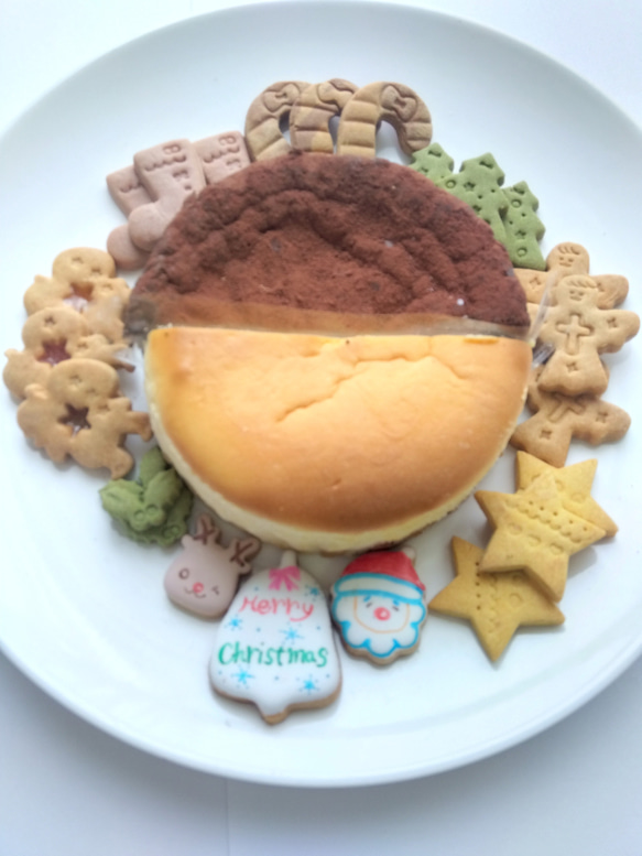 こくちょう菓詩屋のプレミアムクリスマスケーキセット 1枚目の画像