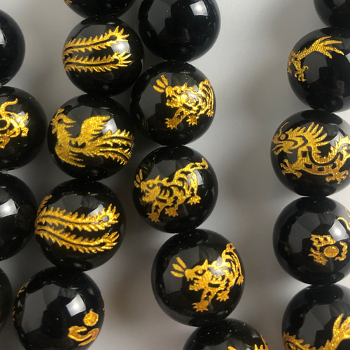 4神青龍白虎朱雀玄武 4個セット 天然 オニキス 水晶 天然石 天然石 