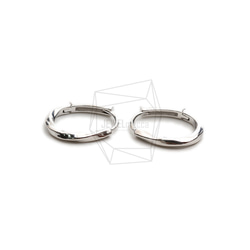 ERG-2253-R [2 pieces] 圓形一觸式耳環,圓形一觸式耳環 第1張的照片