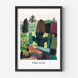 パウル・クレー、Park、ポスター、バウハウス、シンプルスタイルに、北欧スタイルにも。抽象画、風景画。【K-0310】 3枚目の画像