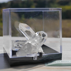 天然石 約26g ケース高さ約52mm 水晶クラスター(ゼカ・デ・ソウザ産)ラベル付き[zqkit-221123-06] 17枚目の画像
