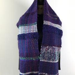 暖かい 手織り マフラー ウールマフラー/プレゼント(73) 8枚目の画像