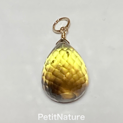 レモンスモーキークォーツのペンダントトップE ペンダントトップ