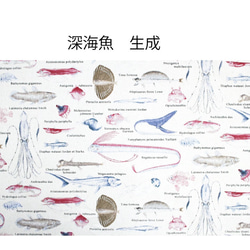 【オーダー】スモック（巾着付）柄やサイズ変更可能です！魚・恐竜・深海魚・昆虫・クワガタ・ヘラクレスオオカブト　 8枚目の画像