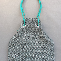 お値引き中【一点もの】リントン社シャネルツィードの巾着バッグ 9枚目の画像
