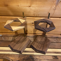 ハンドメイド　受注生産　鹿角ジャグスタンド 安価アウトドア・釣り・旅行用品 - ハンドメイド 受注生産 鹿角