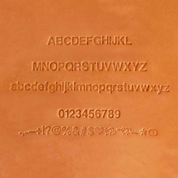 皮革電話號碼牌。手縫皮革材料包。BSP189 第4張的照片