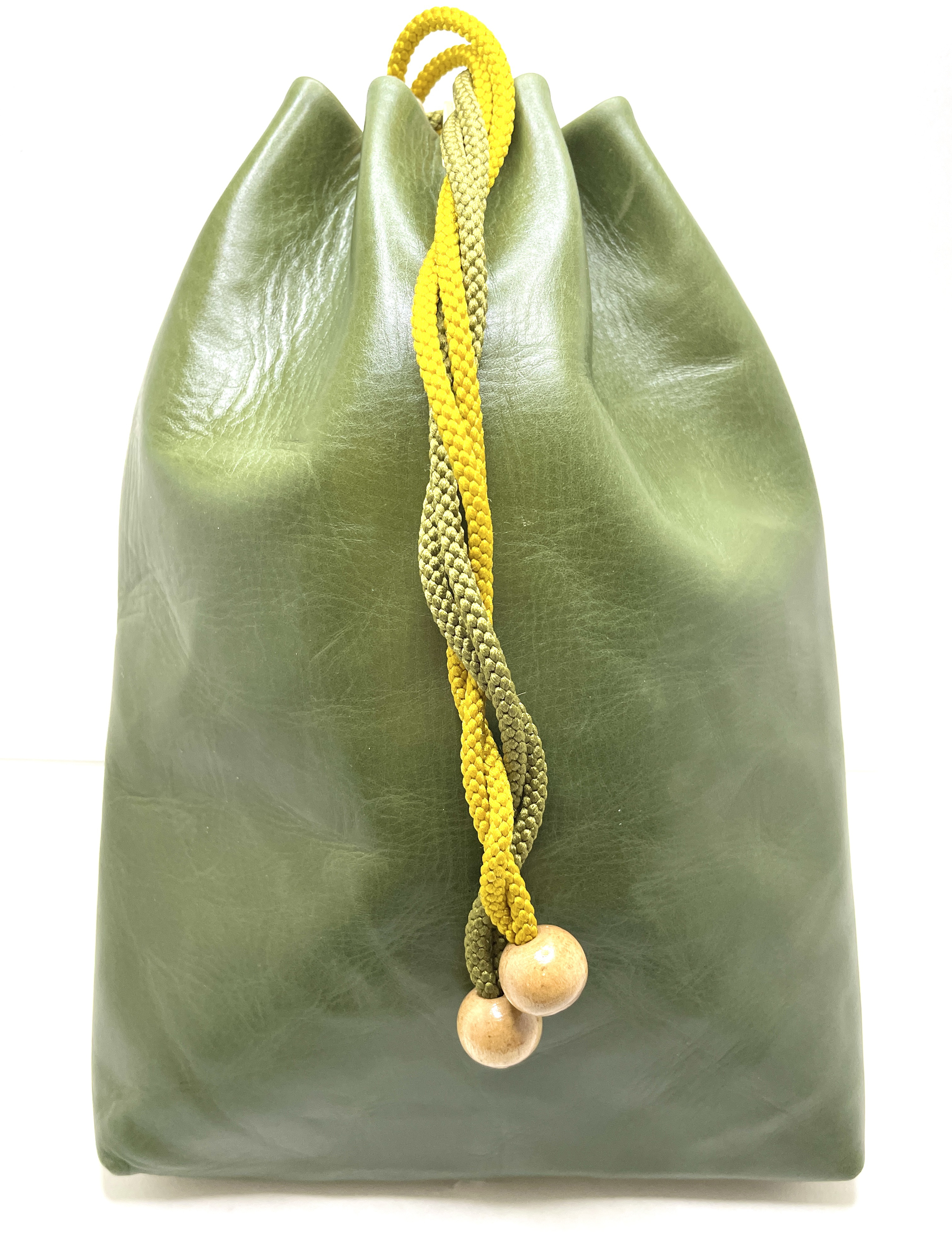 #合財袋　#合切袋　#信玄袋　#巾着袋　#天然皮革　#DAME=MUTU #damemutu 8,400円