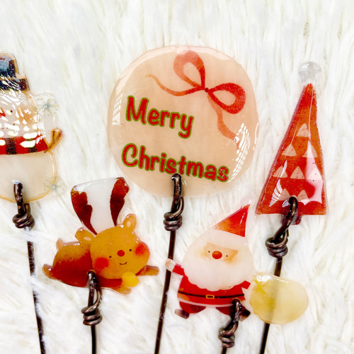 ガーデンピック ハンドメイド クリスマスピック ワイヤー その他