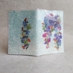 和紙と押し花のデコレーションシール　ステッカー　フラワーシール　フラワーステッカー 3枚目の画像