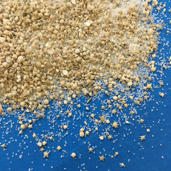 蓄光砂と星の砂・太陽の砂・珊瑚の欠片ミックス20ｇ！レジン製作・ハンドメイド材料・素材／型番12 2枚目の画像