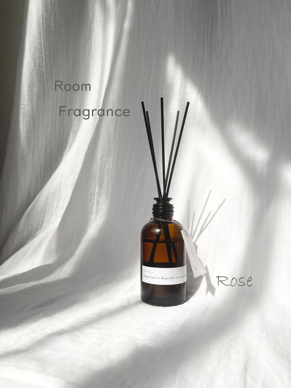 【クリスマス限定！】天然精油ROSEのRoom Fragrance【サシェ付き】ディフーザー 2枚目の画像