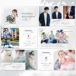 プロフィールムービー 【Komorebi】/ 結婚式ムービー / 自作 / テンプレート 2枚目の画像