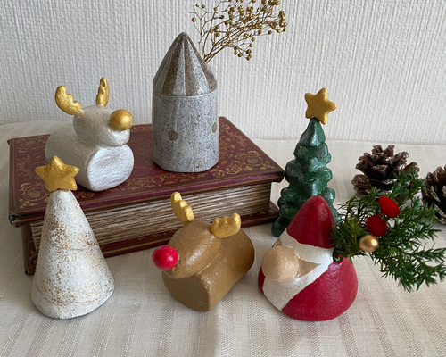 ＜MAJOTREE/マジョツリー＞トナカイの置物（ハンドメイド品） MAJOTREE/マジョツリー＞トナカイの置物（ハンドメイド品） MAJOTREE