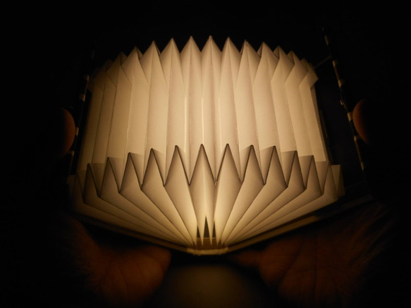 ブック型ライト「Shell-Light」／リバティ/ウィルトシャー　 6枚目の画像