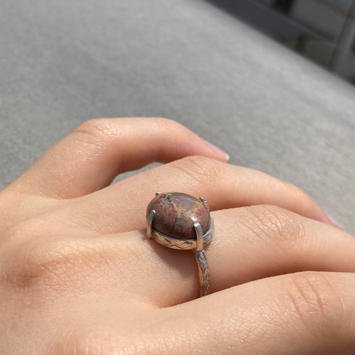 カンテラオパール&シルバーリング 指輪・リング kalm jewelry 通販 