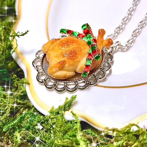 Special！ローストチキン(ターキー)のネックレス☆ミニチュア