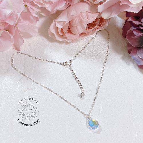 スワロフスキーのネックレス&ピアス＆リングの3点セット20%offセール 