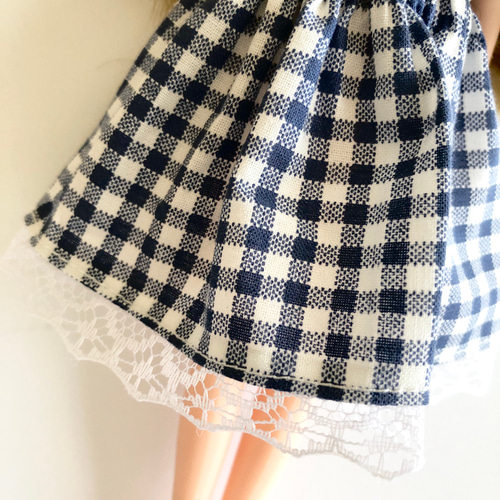 リカちゃん 服 ワンピース ギンガムチェック その他人形 CHOMA 通販