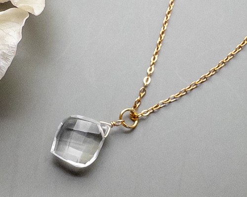 水晶のネックレスたん！綺麗な形！ 楽天市場】水晶 ネックレス 六芒星｜Crystal Quartz クリスタル