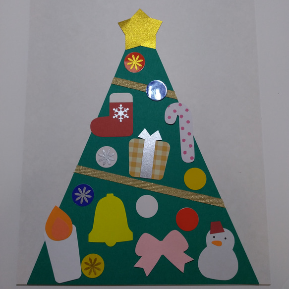 クリスマスツリー工作キット 雑貨・その他 evergreen215425 通販