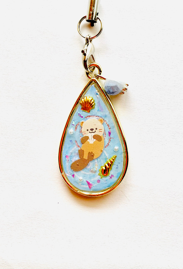 オニオオハシ レジンヘアゴム ハロウィン 蜘蛛 オニオオハシ レジン