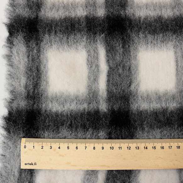 意大利奢華馬海毛針大格子針織面料 50 厘米單位無 Nekopos sc-l57259 第11張的照片