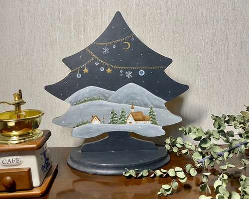 ローズマリングのクリスマス(生徒作品) | トールペイント え・と