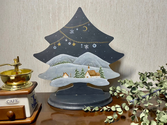 トールペイント:クリスマスオーナメント クリスマスツリー トールペイント:クリスマスオーナメント クリスマスツリー