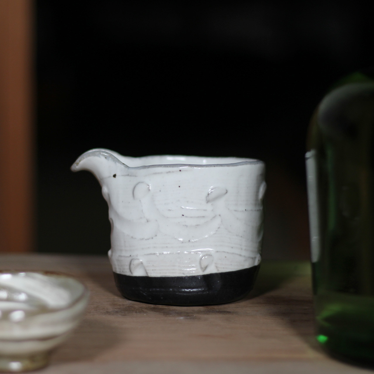【粉引き酒器】sa51 父に日 日本酒 美濃焼 陶芸 素敵 プレゼント 手作り 贈り物 結婚祝い