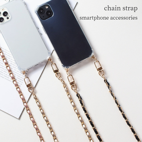 チェーン ストラップ ショルダー スマホケース iPhoneケース 韓国 全