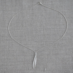 Olive leaf necklace [P072SV(ST)] 6枚目の画像