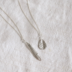 Olive leaf necklace [P072SV(ST)] 7枚目の画像