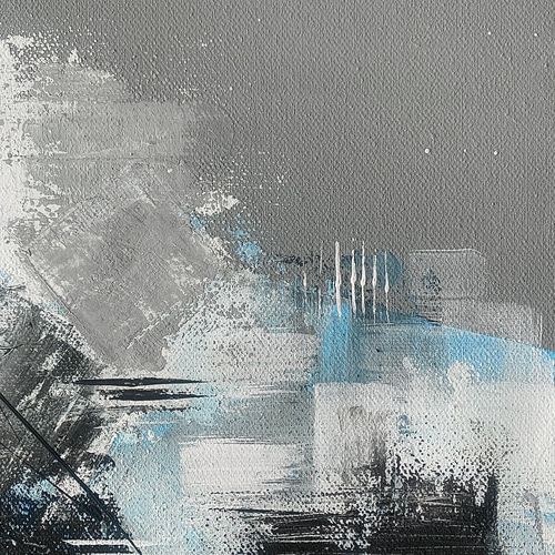 現代アート 約30×30㎝ 大きめ モダン 絵画 原画 抽象画 アート