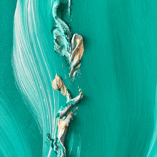 現代アート 約30×30㎝ 大きめ モダン 絵画 原画 抽象画 アートパネル