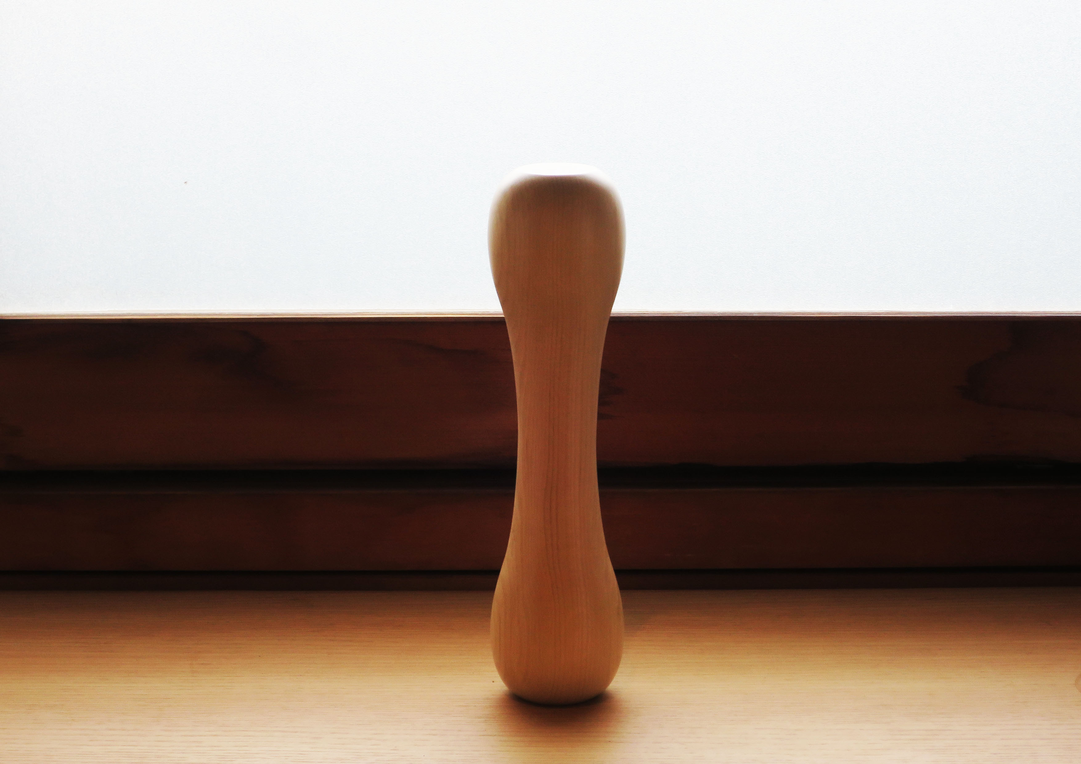 BANBEL　バット職人が作る木製ダンベル　1本　国産　日本製　野球　筋トレ　トレーニング