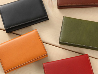 栃木レザー　名刺入れ カードケース　00604