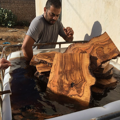 オリーブの木　ボード　流れに身を任せて　特大約53cm オリーブの木 ボード 流れに身を任せて 特大約53cm カッティングボード