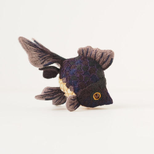 立体刺繍オブジェ】手毬金魚 リュウキンモデル「宵‐yoi」 その他