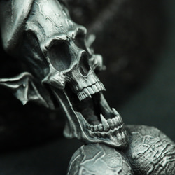 悪魔のペニス シルバー ペンダント ネックレス クリエイティブなデザインのペニス ペンダント 6枚目の画像