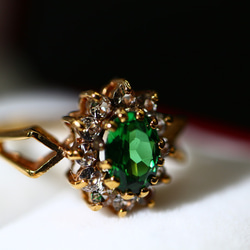 英国 ビンテージ リングレディース ゴールド 指輪 ガーネット 375 J155 傑作 ゴールド 英国 ビンテージ ガーネット ヴィンテージ 指輪 リング