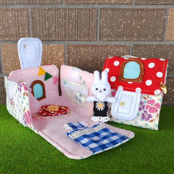 ハンドメイド　作家様　8　ぬいぐるみ　　中古美品 極モフドール3匹キット モール ワイヤー 人形 ぬいぐるみ 小物