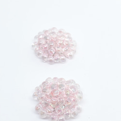 beads  pierce/earring*　pink 6枚目の画像